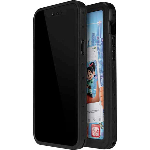 Disney Wreck-it Ralph and Vanellope Instagram Pose iPhone 15 Plus Waterproof Case